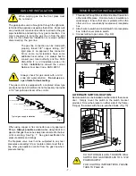 Предварительный просмотр 7 страницы Vermont Castings BHDT36 Installation Instructions & Homeowner'S Manual