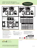 Предварительный просмотр 4 страницы Vermont Castings Chateau DVT38IN Specification