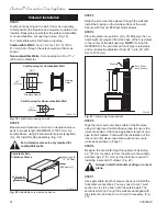 Предварительный просмотр 14 страницы Vermont Castings Chateau DVT38S2 Installation Instructions And Homeowner'S Manual