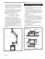 Предварительный просмотр 19 страницы Vermont Castings Chateau DVT38S2 Installation Instructions And Homeowner'S Manual