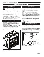 Предварительный просмотр 22 страницы Vermont Castings Chateau DVT38S2 Installation Instructions And Homeowner'S Manual