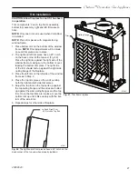 Предварительный просмотр 27 страницы Vermont Castings Chateau DVT38S2 Installation Instructions And Homeowner'S Manual