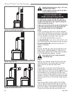 Предварительный просмотр 20 страницы Vermont Castings Chateau DVT38S2IN Installation Instructions And Homeowner'S Manual