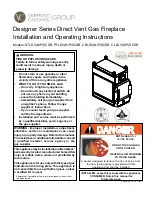 Предварительный просмотр 1 страницы Vermont Castings CLLDVNSCSB Installation And Operating Instructions Manual