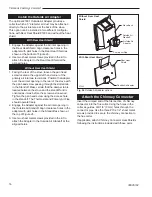 Предварительный просмотр 16 страницы Vermont Castings Concord 1660 Installation And Operating Manual