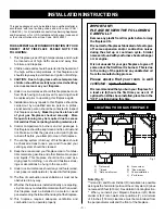 Preview for 3 page of Vermont Castings DBR33 Installation Instructions & Homeowner'S Manual