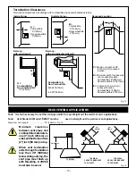 Preview for 10 page of Vermont Castings DBR33 Installation Instructions & Homeowner'S Manual