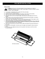 Preview for 14 page of Vermont Castings DEF36S2 Installation Instructions & Homeowner'S Manual