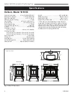 Предварительный просмотр 4 страницы Vermont Castings Defiant 1610CE Homeowner'S Installation And Operating Manual