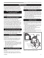 Предварительный просмотр 21 страницы Vermont Castings Defiant 1610CE Homeowner'S Installation And Operating Manual