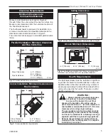 Preview for 5 page of Vermont Castings Dutchwest 2467 Installation And Operating Manual