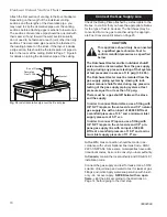 Preview for 10 page of Vermont Castings Dutchwest 2467 Installation And Operating Manual