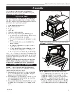 Предварительный просмотр 11 страницы Vermont Castings DutchWest 2477CE Installation And Operating Manual