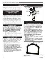 Предварительный просмотр 18 страницы Vermont Castings DutchWest 2477CE Installation And Operating Manual