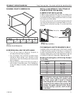 Предварительный просмотр 5 страницы Vermont Castings DUZY VDY24/18 Installation And Operating Instructions Manual