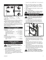 Предварительный просмотр 7 страницы Vermont Castings DVR28IN Homeowner'S Installation And Operating Instructions Manual