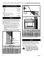 Предварительный просмотр 6 страницы Vermont Castings DVRT36 Homeowner'S Installation & Operating Manual