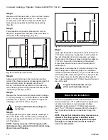 Предварительный просмотр 18 страницы Vermont Castings DVRT36 Homeowner'S Installation & Operating Manual