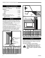 Preview for 6 page of Vermont Castings DVRT41 Homeowner'S Installation And Operating Manual