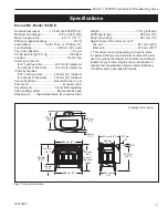 Предварительный просмотр 3 страницы Vermont Castings Encore 1450C Owners Installation And Operating Manual