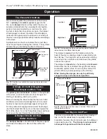 Предварительный просмотр 14 страницы Vermont Castings Encore 1450C Owners Installation And Operating Manual