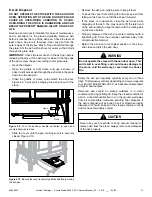 Предварительный просмотр 13 страницы Vermont Castings Encore 2040-CAT-C Owner'S Manual