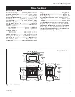 Preview for 3 page of Vermont Castings Encore 2550CE Homeowner'S Installation And Operating Manual