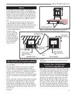 Preview for 9 page of Vermont Castings Encore 2550CE Homeowner'S Installation And Operating Manual