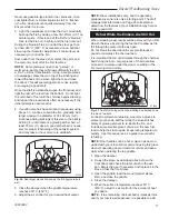 Preview for 17 page of Vermont Castings Encore 2550CE Homeowner'S Installation And Operating Manual