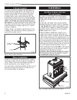 Предварительный просмотр 8 страницы Vermont Castings EWF36 Homeowner'S Installation And Operating Manual