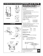 Предварительный просмотр 2 страницы Vermont Castings Indoor Gas Fireplace 33LDVT Specifications