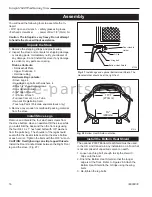 Предварительный просмотр 16 страницы Vermont Castings Intrepid 1640 Owners Installation And Operating Manual