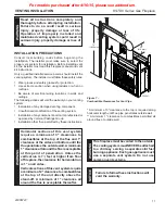 Предварительный просмотр 11 страницы Vermont Castings KSTDV500(N/P)TSCSB Installation And Operating Instructions Manual