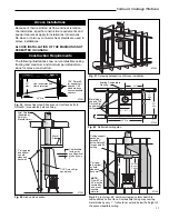 Предварительный просмотр 11 страницы Vermont Castings Madison 1655 Installation And Operating Manual