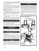 Предварительный просмотр 13 страницы Vermont Castings Majestic BFC36 Homeowner'S Installation And Operating Manual