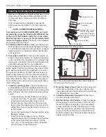 Preview for 8 page of Vermont Castings Montpelier Homeowner'S Installation & Operating Manual