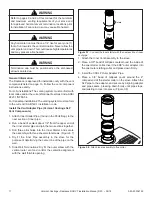 Preview for 17 page of Vermont Castings Radiance RADVT Series Installation & Operating Manual