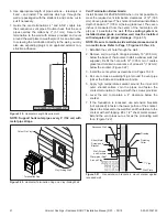 Preview for 21 page of Vermont Castings Radiance RADVT Series Installation & Operating Manual