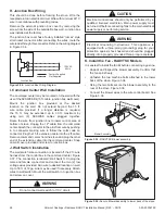 Preview for 26 page of Vermont Castings Radiance RADVT Series Installation & Operating Manual