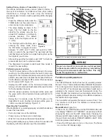 Preview for 39 page of Vermont Castings Radiance RADVT Series Installation & Operating Manual