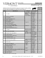 Preview for 56 page of Vermont Castings Radiance RADVT Series Installation & Operating Manual