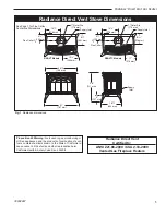 Preview for 5 page of Vermont Castings Radiance RADVTBD Homeowner'S Installation And Operating Manual