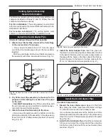 Preview for 17 page of Vermont Castings Radiance RADVTBD Homeowner'S Installation And Operating Manual