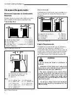 Preview for 8 page of Vermont Castings Radiance RUVS40 Homeowner'S Installation And Operating Manual