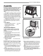 Preview for 9 page of Vermont Castings Radiance RUVS40 Homeowner'S Installation And Operating Manual