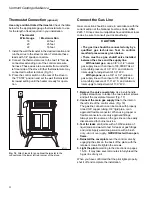 Preview for 12 page of Vermont Castings Radiance RUVS40 Homeowner'S Installation And Operating Manual