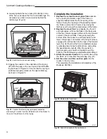 Preview for 14 page of Vermont Castings Radiance RUVS40 Homeowner'S Installation And Operating Manual