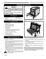 Предварительный просмотр 15 страницы Vermont Castings RADVT(CS)BDSB Installation And Operating Instructions Manual