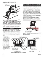 Предварительный просмотр 8 страницы Vermont Castings Resolute Acclaim 2490CE Homeowner'S Installation And Operating Manual