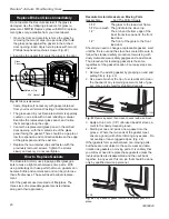 Предварительный просмотр 20 страницы Vermont Castings Resolute Acclaim 2490CE Homeowner'S Installation And Operating Manual